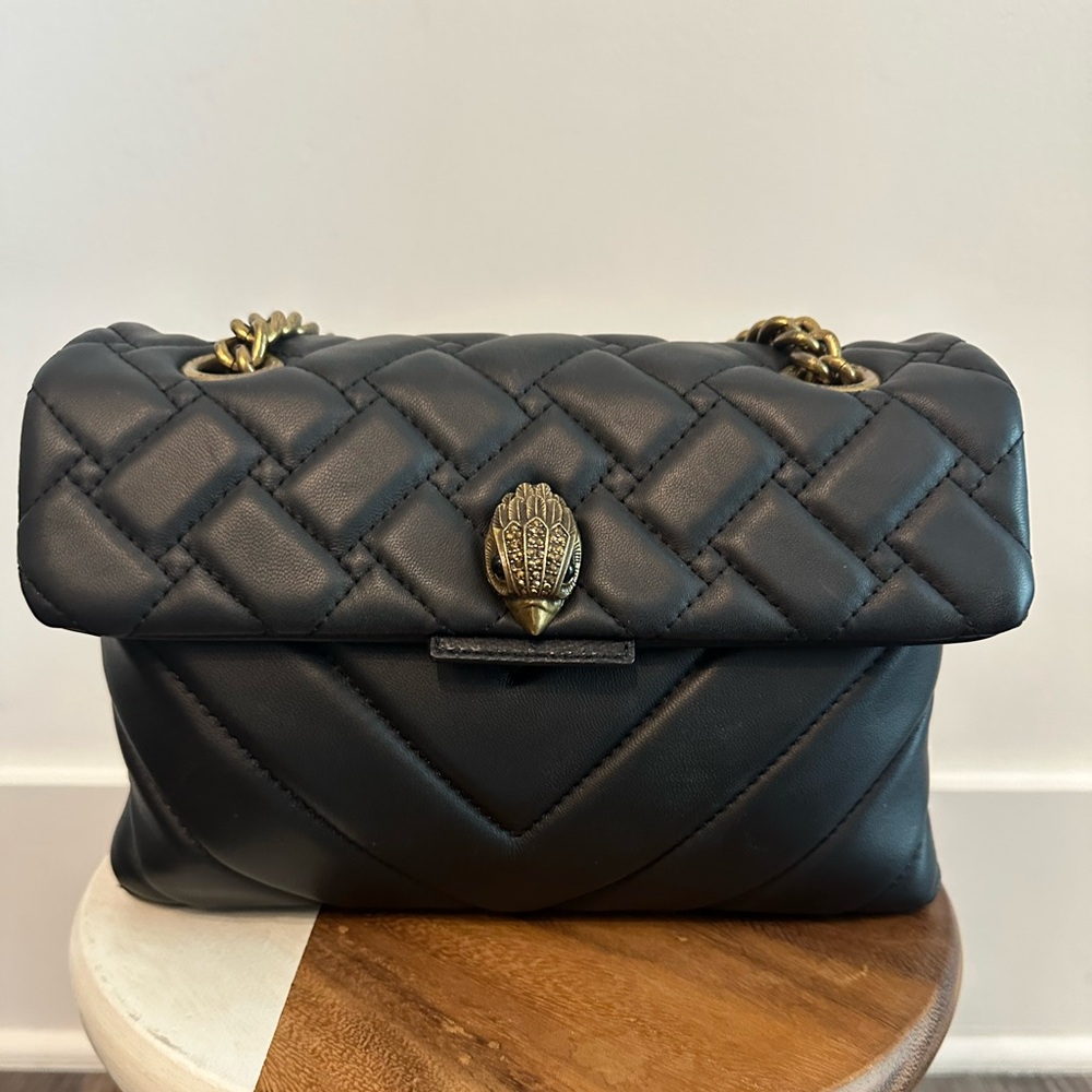 Kurt Geiger Black Kensington X Bag